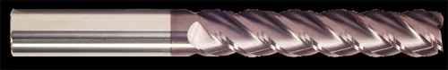 1/4 Dia., 2 Flute, 3 LOC, AlTiN Coated Carbide End Mill