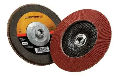 3M 115mm 80+ Grit Cubitron II 969F Precision Shaped Ceramic Flat Flap Disc