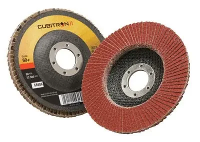 3M 125 x 22.23mm 40+ Grit 967A Precision Shaped Ceramic Flap Disc