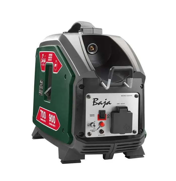 Baja 900-Watt Propane Powered Inverter Generator – Factory Reconditioned