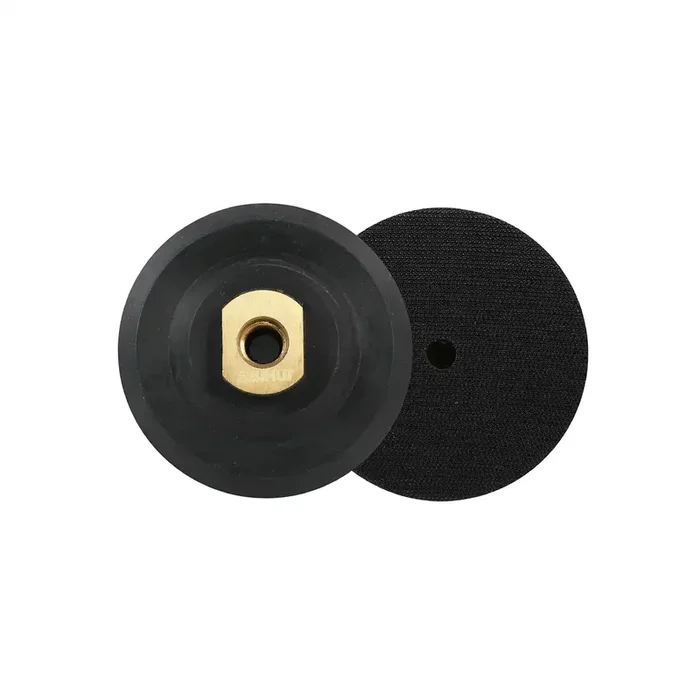 Bihui Tools 4″ Rubber Velcro Backing Pad