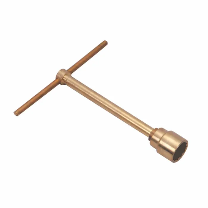 Carltsoe Safety CS Unitec Ex702-20B Copper Beryllium Non-Sparking, Non-Magnetic, Corrosion Resistant 12 point T type Socket Wrench 20 mm (702U-20B)