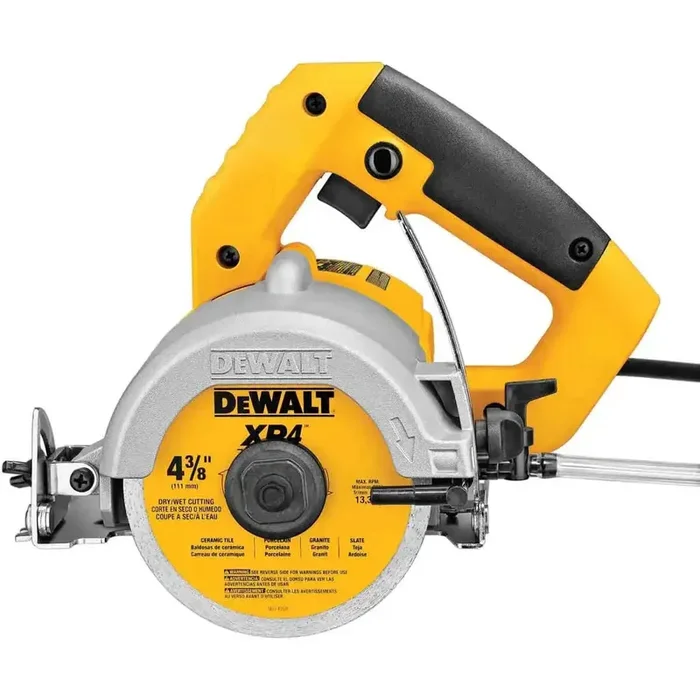 Dewalt Heavy-Duty 4-3/8” Wet/Dry Tile Saw