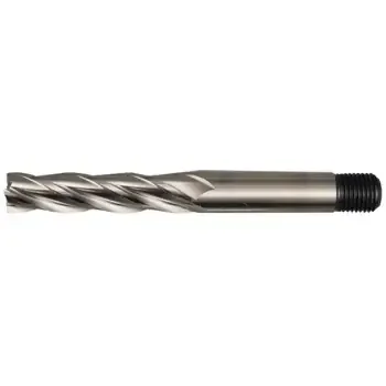 Europa HSS Screwed Shank Long Series End Mill