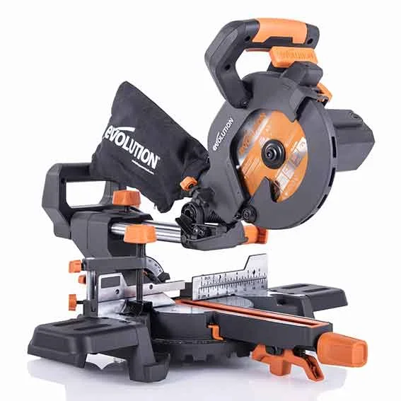 Evolution R185SMS+ Sliding Miter Saw Spare Parts (Head Section)