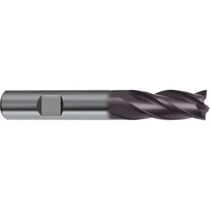 Guhring 3 x 8 x 57mm 4 Flute Solid Carbide FIRE Coated Square End Mill with Weldon Shank 5532