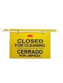 Hanging Closed for Cleaning Sign