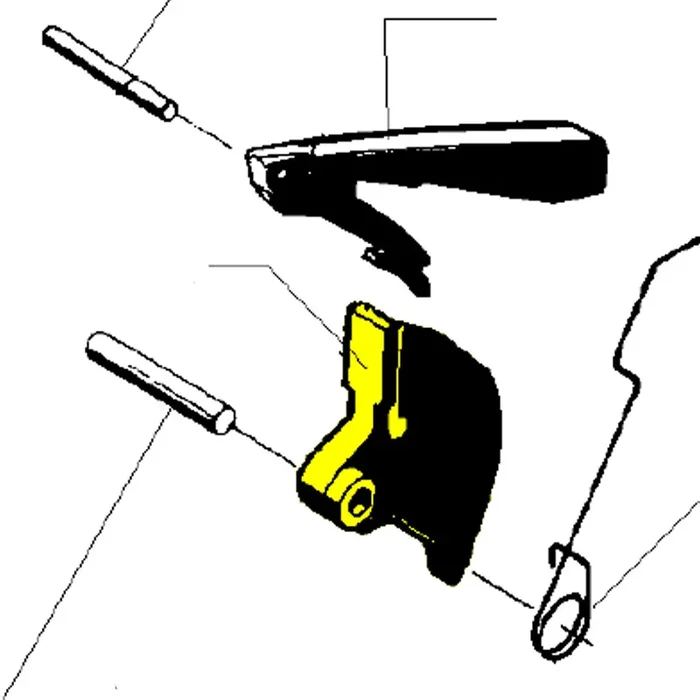 Husqvarna Throttle Lever 503533303