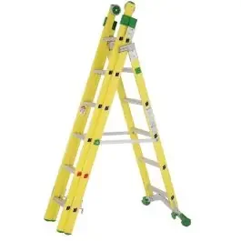 Insul8 C Fibreglass Professional Combination Ladder 2m Ultimate Versatility for Electrical Safety