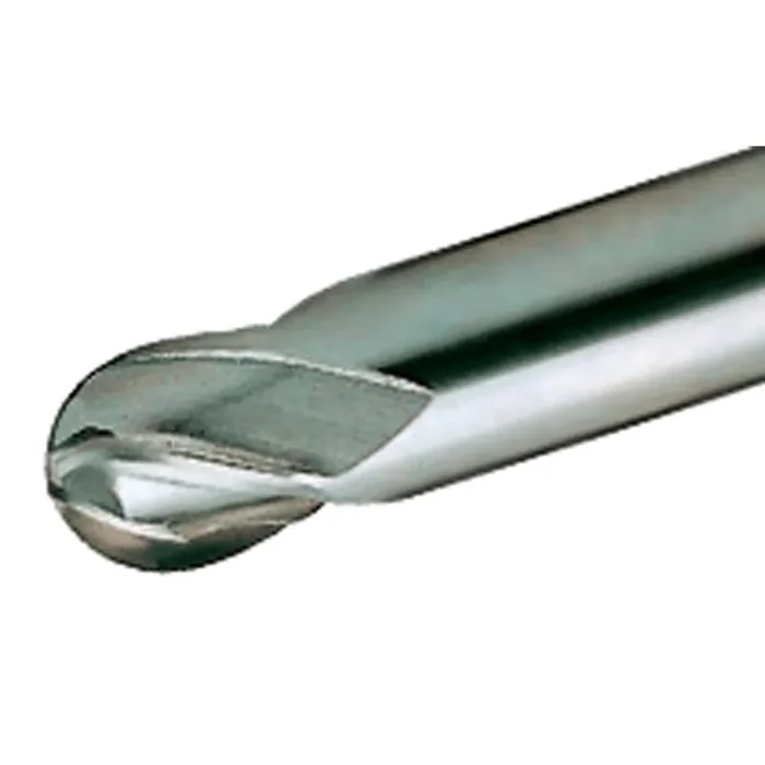 Iscar 20 x 20 x 82mm 4 Flute Solid Carbide Uncoated Ball Nose Mill with Straight Shank