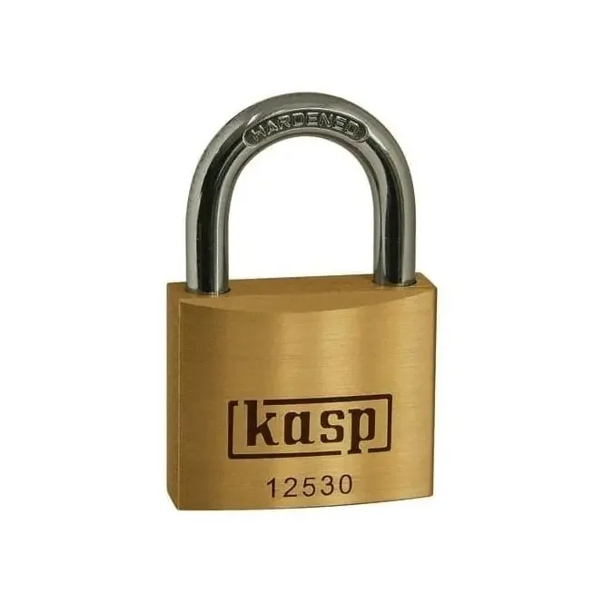 Kasp 125 Series Keyed Alike Premium Brass Padlock