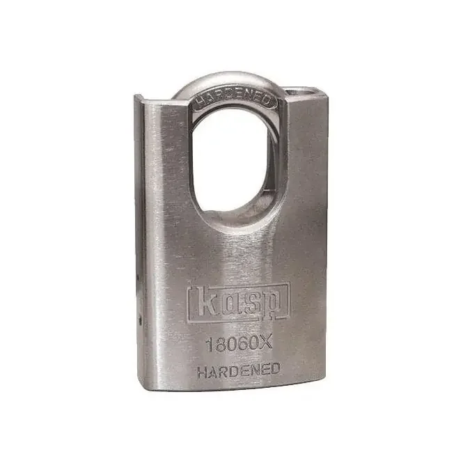 Kasp 180 Series Hardened Steel Closed Shackle Padlock