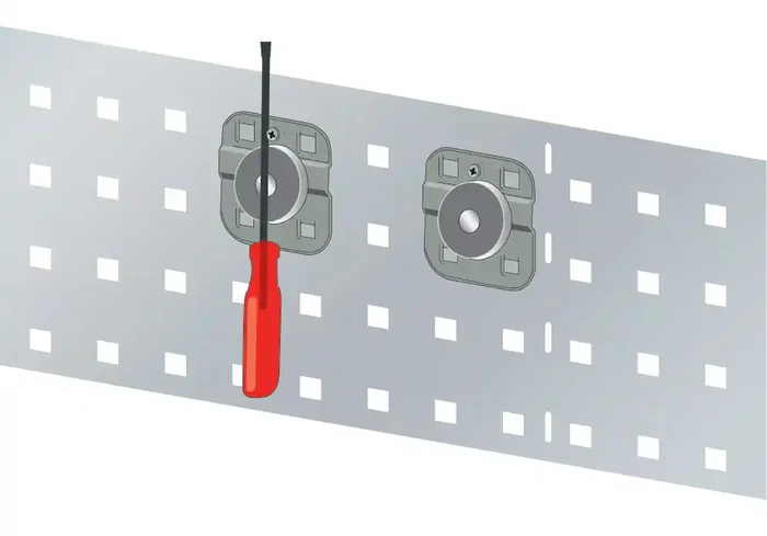 Magnet holder, diameter 35 mm, 5 units