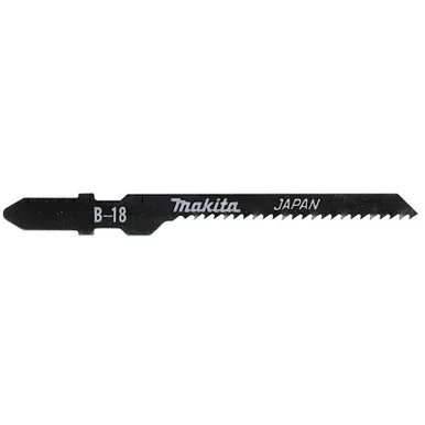 Makita A-85709 – Hcs Jigsaw Blade B-18 5 Pack 14TPI Fine Scroll Cut Wood 2-35mm