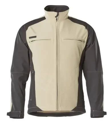 Mascot® Dresden Softshell Jackets, light khaki/ black