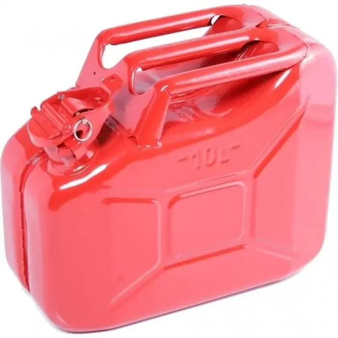Metal Jerry Can Red 10ltr