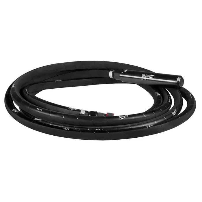 Milwaukee 48-37-3218H MX FUEL High Cycle Concrete Vibrator 32′ Whip w/ 1.75″ Head