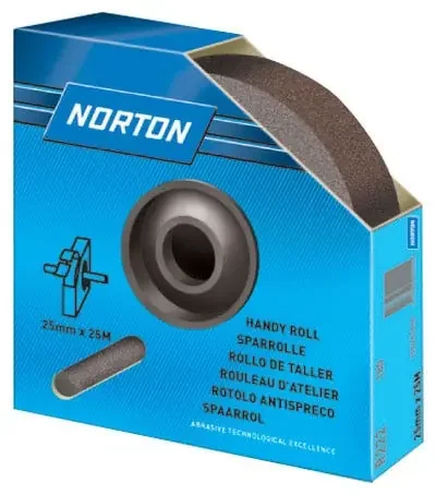 Norton 38mm x 25000mm 100 Grit Handy Roll R222