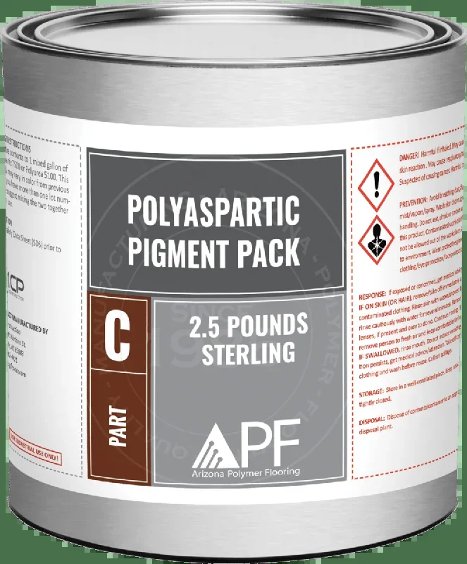 Polyaspartic Pigment Packs For 1 Gallon Kits