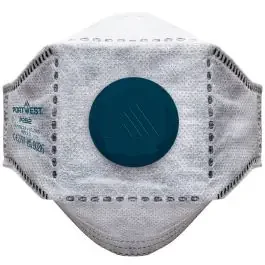 Portwest – EAGLE FFP2 Valved Carbon Fold Flat Respirator (Pk10)