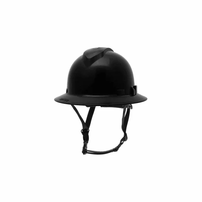 Pyramex HPT256111 Ridgeline T2 Full Brim Hard Hat with 6pt Ratchet Suspension – Black