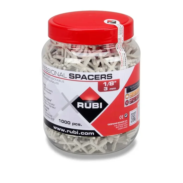Rubi Tools Leave-In Plastic Tile Spacers