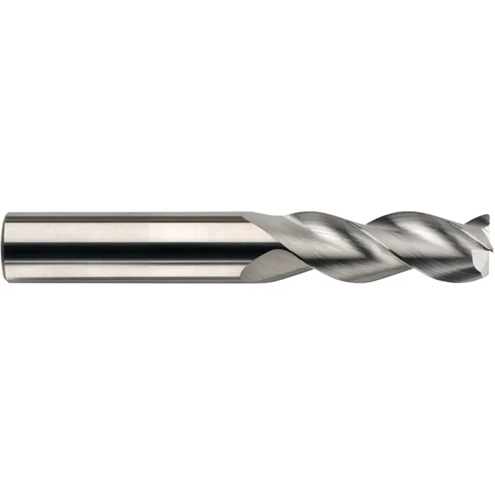 SGS 1/2 x 1-1/4 x 3-1/4in 3 Flute Solid Carbide Ti-NAMITE-B Coated End Mill with 0.01in Radius 34800
