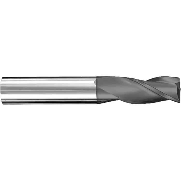 SGS 1 x 4 x 38mm 3 Flute Solid Carbide Ti-NAMITE-A Coated Square End Mill with Straight Shank 48799