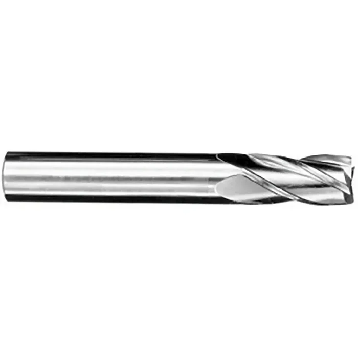 SGS 3/4 x 1-1/2 x 4in 4 Flute Solid Carbide Uncoated Square End Mill with Straight Shank 30171