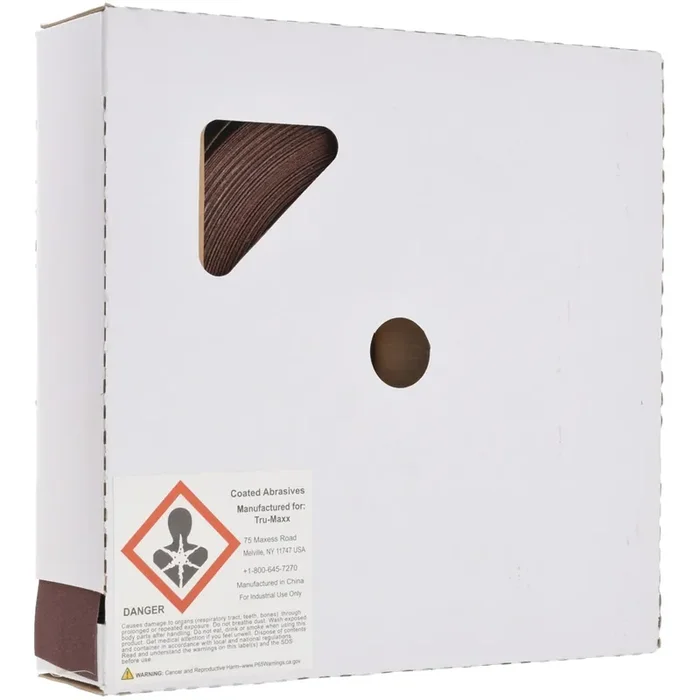 Tru-Maxx 50mm x 45M 240 Grit Aluminium Oxide Abrasive Roll
