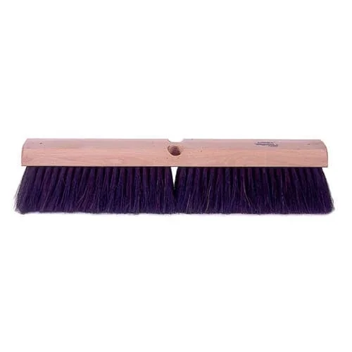 Weiler 44856 24″ Horsehair Sweep Kit; includes 12 Heads + 12 Handles (60″ Metal Tip)