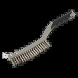 Wire Brush with Stainless Steel Fill & Scraper