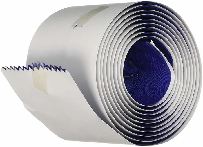 Zip N Close Doorway System 2.75in x 7ft Adhesive Zipper (2pk) ZC02